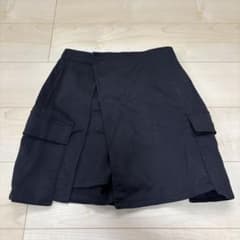 Neige ラップ風 ショートパンツ ブラック Fのサムネイル