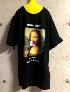 渡辺太一様専用⭐モナリザタバコtシャツ黒 ブラックXL Tシャツ 半袖のサムネイル