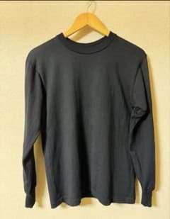 【ヘインズ】Hanes Tシャツ KURO Sサイズ 黒のサムネイル