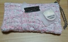 【新品未使用】JILLSTUART ツイード ポーチ ブラシ付きのサムネイル