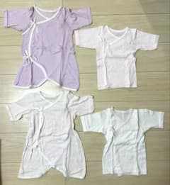 アカチャン本舗50cmベビー肌着 4点セット コンビ肌着 短肌着のサムネイル