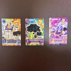 【3枚セット】アイカツ カード 星宮いちご グッドコーデのサムネイル