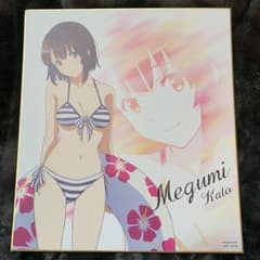 冴えない彼女の育てかたfine一番くじＧ賞色紙 加藤恵水着Ｖｅｒ．のサムネイル