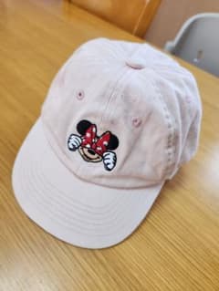 ミニーマウス キッズ キャップ ピンクのサムネイル