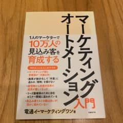 マーケティングオートメーション入門 : 1人のマーケターで10万人の見込み客を…のサムネイル