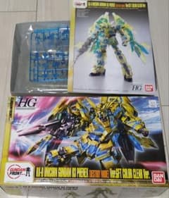 HG ユニコーンガンダム3号機フェネクスDTモード Ver.GFT クリアVer