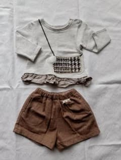 petit main プティマイン ショートパンツ　90㎝　おまけのサムネイル