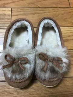 新品★ファー★モカシン★17cmのサムネイル