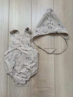 ベビー ロンパース 帽子 セット 66cmのサムネイル