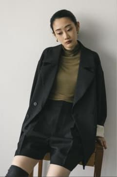 STYLEMIXER ワイドスリーブテーラードジャケット ブラック - メルカリ