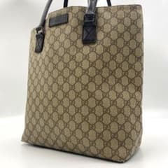 グッチ GUCCI トートバッグ ハンド GGスプリーム PVC 本革 A4可のサムネイル