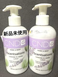 【新品未使用】CND センセーション ハンド&ボディ ラベンダ&ホホバ245mlのサムネイル