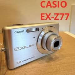 CASIO EXILIM EX-Z77 カシオ デジカメ コンデジ y2k - メルカリ