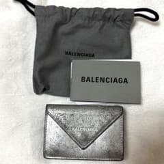 BALENCIAGA シルバー 三つ折り財布のサムネイル