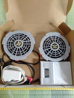 日新被服トルネードラカン15Vバッテリーファン充電器セットのサムネイル