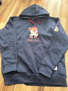 【ZETT】 ゼット ファミスタ30周年記念限定品 コラボパーカー ネイビー L