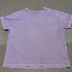 ロゴプリント 半袖Tシャツ パープルのサムネイル