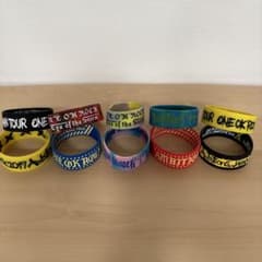 激レア】ONE OK ROCK歴代ツアーラバーバンド ワンオクグッズまとめ売り