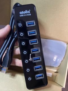 atollaの USB3.0HUB  7ポート+充電1ポートのサムネイル