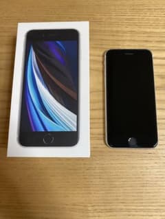iPhone SE 第2世代 64GB SIMフリー ホワイト　美品のサムネイル