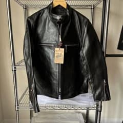 茶芯ホースハイド singleriderライダースジャケットサイズL - メルカリ