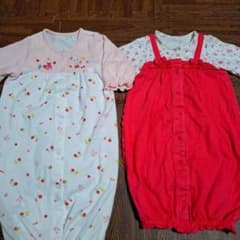 ミキハウスMIKIHOUSEツーウェイオールまとめ売りセット女の子出産準備