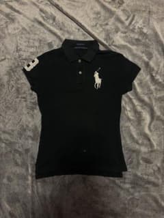RALPH LAUREN ビッグポニー ポロシャツ ブラック y2k swag Ralph Lauren ビッグポニー ポロシャツ y2k swag ブラック - メルカリ