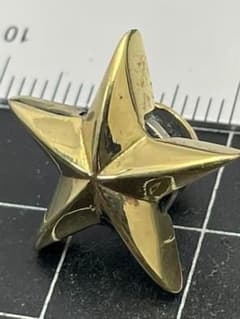 真鍮（ブラス）☆スター（小）コンチョ☆星☆STAR☆ - メルカリ