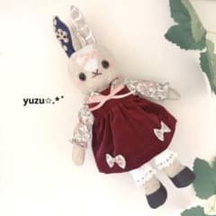 セーラーうさこ(妹)⚮̈﻿ ハンドメイド ぬいぐるみ ミナペルホネン