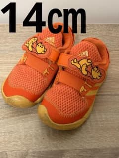 adidas プーさん オレンジ 14㎝のサムネイル
