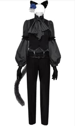 にじさんじ 叶 コスプレ衣装 ウィッグ付き 叶 再会 コスプレ ウィッグ フルセット にじさんじ ChroNoiR 衣装