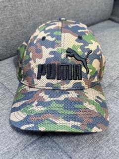 PUMA 迷彩キャップ 調整可能 美品！のサムネイル