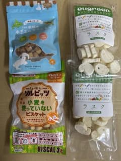 犬用　おやつ　4点セット　ラスク　ビスケット　やぎミルククッキーのサムネイル