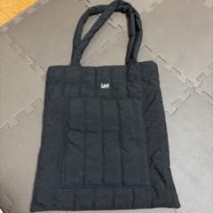 Lee キルティング トートバッグ ブラックのサムネイル