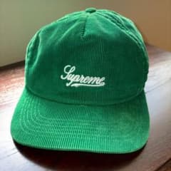 Supreme コーデュロイキャップ 緑 Supreme 緑 コーデュロイキャップ - メルカリ