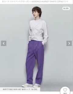6(ROKU) KARSEY PANTS パープルのサムネイル