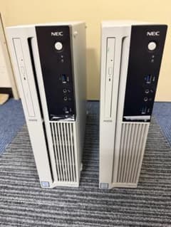 NEC Mate デスクトップPC 本体 2台セット - メルカリ