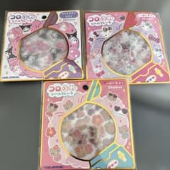 サンリオ コロふわシールフレーク 3点セットのサムネイル