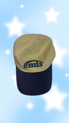 emis キャップ イエロー ネイビーのサムネイル