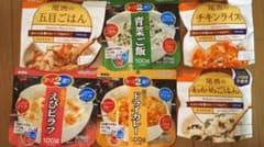 非常用食品 アルファ米 6種セット 尾西食品 サタケのサムネイル
