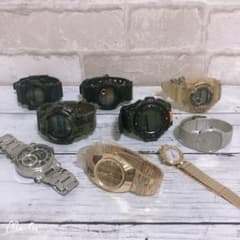 ジャンク 腕時計まとめ  G-SHOCK CASIO ficce CYMAのサムネイル