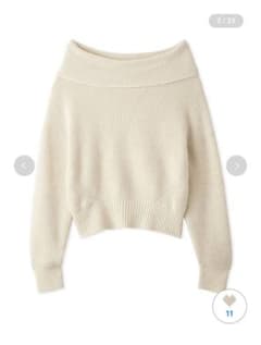 FRAY I.D ドルマンスリーブ　オフショルダー　ニットのサムネイル