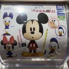 ディズニー　リトルスタイルフィギュア　ミッキーたちのきょとん顔のサムネイル