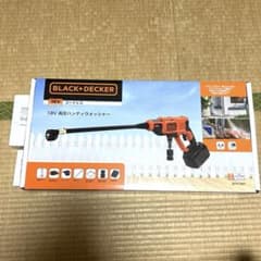新品未開封 ブラックアンドディッカー18V 高圧ハンディウォッシャー