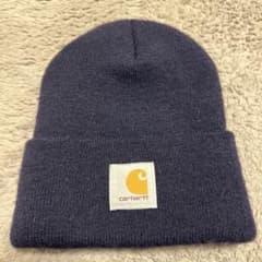 carhartt ネイビー ニット帽