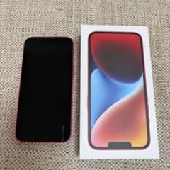美品　Apple iPhone 14 (PRODUCT)RED 本体 256GBのサムネイル