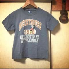 disney mickey アメカジ Tシャツ （USED）のサムネイル