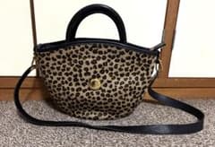 meucci FIRENZE レオパード柄 ショルダーバッグのサムネイル