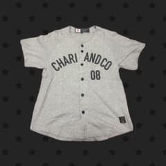 CHARI&CO ベースボールシャツ グレー
