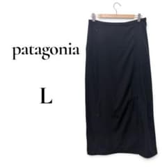 【希少】Patagonia パタゴニア ナイロン ロングスカート L相当ネイビーのサムネイル